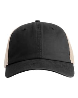 Sunwashed Trucker Cap in Black
