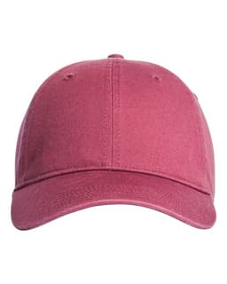 Coastal Washed Cap in Crimson