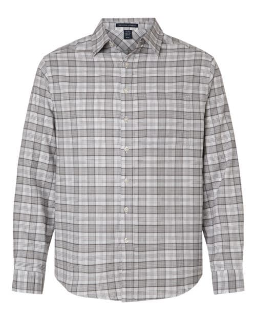 Devon & Jones Men's Concord Yarn-Dye Flannel Shirt