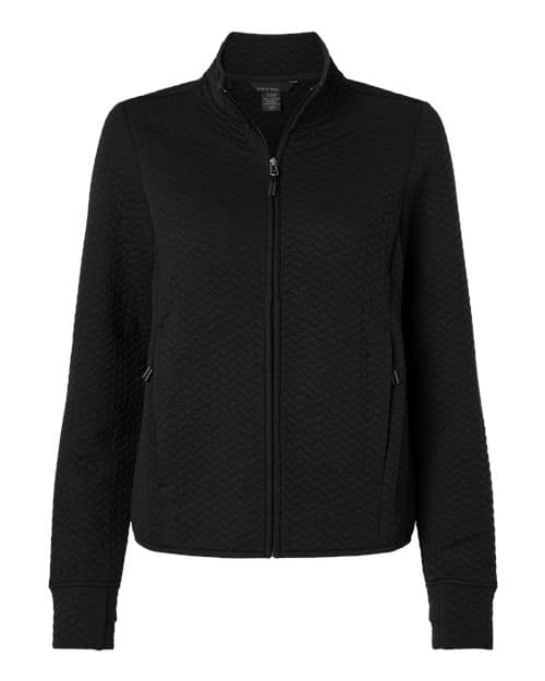 North End Women's Aspen Herringbone Fleece Full-Zip