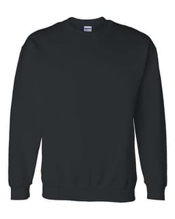 Unisex DryBlend® Crewneck Sweatshirt in Black