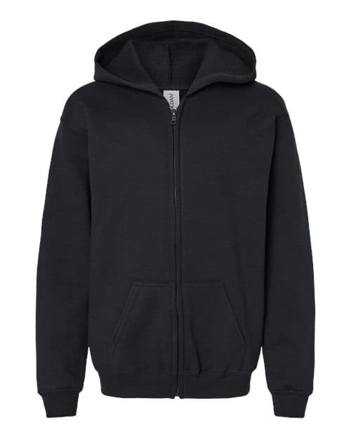 Gildan Youth Heavy Blend™ Full-Zip Hooded Sweatshirt
