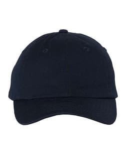 Youth Small Fit Bio-Washed Dad Hat in Navy