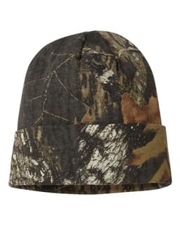 12" Licensed Camo Cuffed Beanie view 1