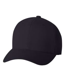 Wool-Blend Cap in Dark Navy