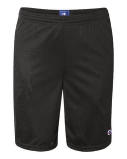 Unisex 9" Mesh Shorts with Pockets view 1