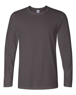 Unisex Softstyle® Long Sleeve T-Shirt in Charcoal