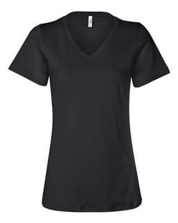 Women’s Relaxed Jersey V-Neck Tee view 1