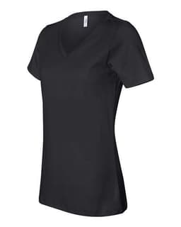 Women’s Relaxed Jersey V-Neck Tee view 3