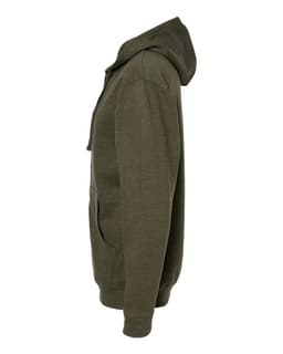 Unisex Midweight Full-Zip Hooded Sweatshirt view 3