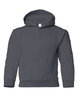 Youth Heavy Blend™ Hooded Sweatshirt in Charcoal