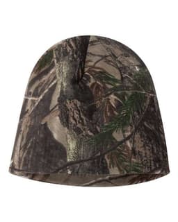 8" Licensed Camo Beanie view 2