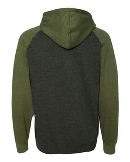Unisex Raglan Hooded Sweatshirt view 2