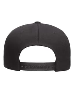 Five-Panel Cotton Twill Snapback Cap view 2