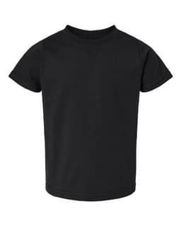 Toddler Fine Jersey Tee in Black