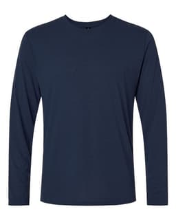 Unisex Performance® Long Sleeve T-Shirt in Navy