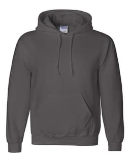 Unisex DryBlend® Hooded Sweatshirt in Charcoal
