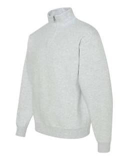 Unisex Nublend® Cadet Collar Quarter-Zip Sweatshirt view 3
