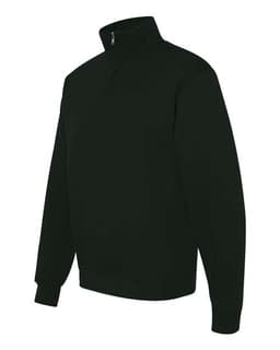 Unisex Nublend® Cadet Collar Quarter-Zip Sweatshirt view 3