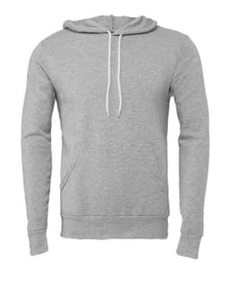 Unisex Sponge Fleece Hoodie Sweatshirt in Athletic Heather