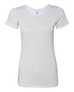 Women’s Triblend T-Shirt in Heather White