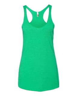 Women’s Triblend Racerback Tank in Envy
