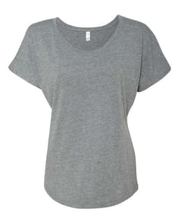 Women’s Triblend Dolman T-Shirt in Premium Heather