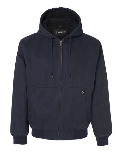 DRI DUCK Men's Cheyenne Boulder Cloth™ Hooded Jacket with Tricot Quilt Lining