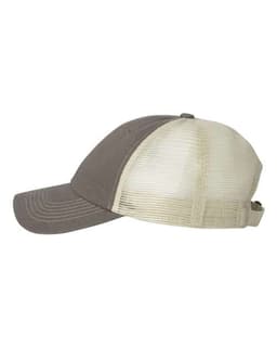 Contrast-Stitch Mesh-Back Cap view 3