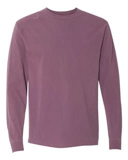 Unisex Garment-Dyed Heavyweight Long Sleeve T-Shirt view 1