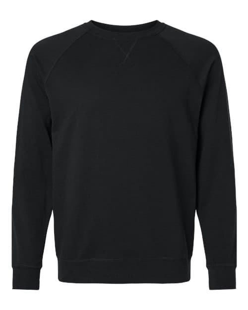 Next Level Unisex Laguna Raglan Crewneck Sweatshirt
