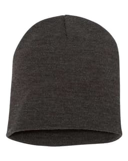 8 1/2" Beanie in Dark Grey