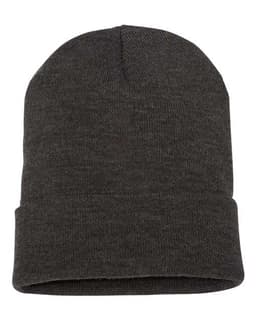 Cuffed Beanie in Dark Grey