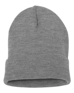 Cuffed Beanie in Heather