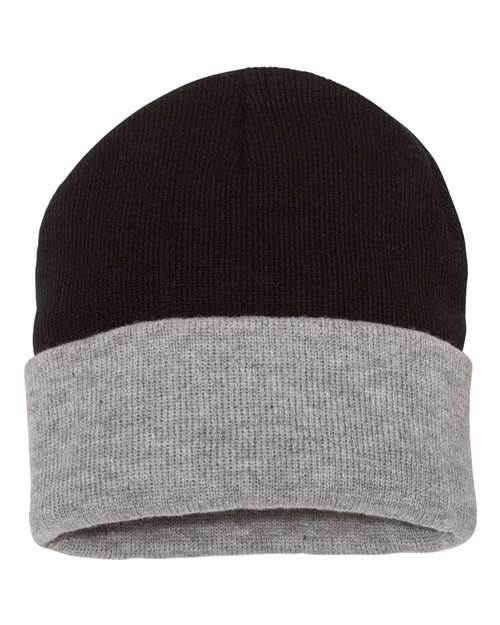Sportsman 12" Color Blocked Cuffed Beanie