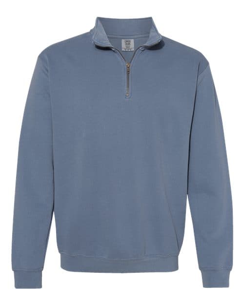 Comfort Colors Unisex Garment-Dyed Quarter-Zip Sweatshirt