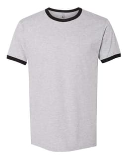 Unisex Cotton Ringer T-Shirt view 1