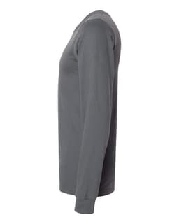 Unisex Fine Jersey Long Sleeve Tee view 3