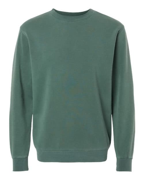 Independent Trading Co. Unisex Midweight Pigment-Dyed Crewneck Sweatshirt