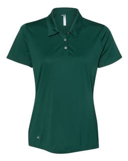 Women's Performance Polo in Collegiate Green