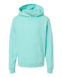 Youth Midweight Hooded Sweatshirt in Mint