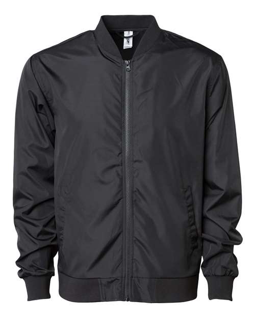 Independent Trading Co. Unisex Lightweight Bomber Jacket