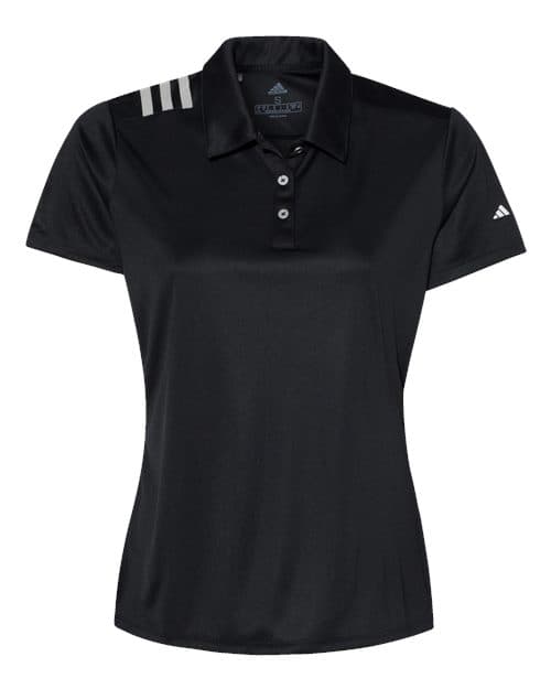 Adidas Women's 3-Stripes Shoulder Polo