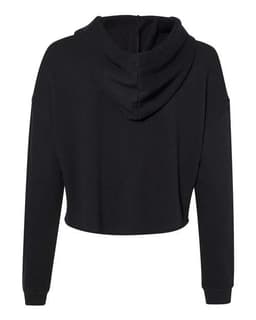 Women’s Lightweight Crop Hooded Sweatshirt view 2