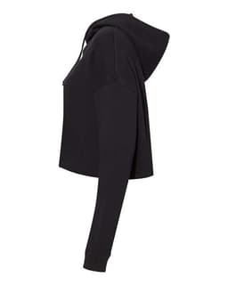 Women’s Lightweight Crop Hooded Sweatshirt view 3