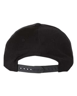 Premium Five-Panel Curved Bill Snapback Cap view 2