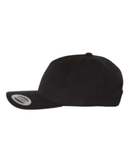 Premium Five-Panel Curved Bill Snapback Cap view 3