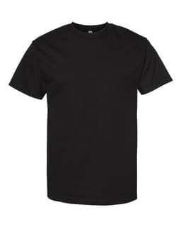Unisex Heavyweight Cotton Tee in Black