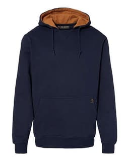 Men's Woodland Fleece Hooded Pullover in Navy