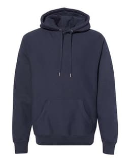 Unisex Legend Premium Heavyweight Cross-Grain Hooded Sweatshirt in Classic Navy